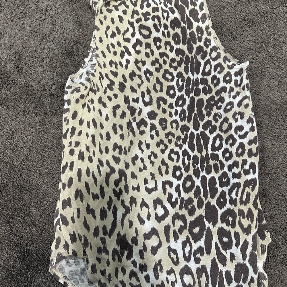 Chaser AC/DC Leopard Muscle Tank XS - Picture 2 of 3